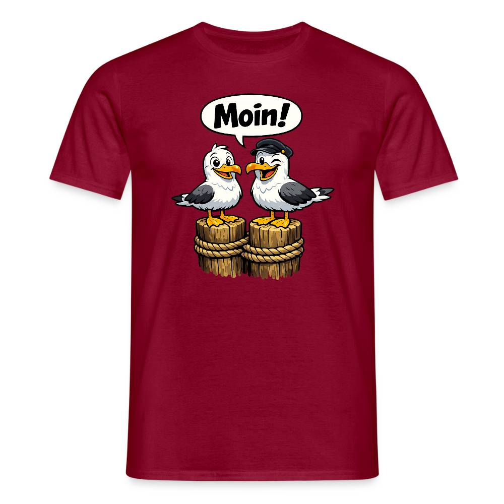 SSW2718Möwen sagen Moin - Ziegelrot