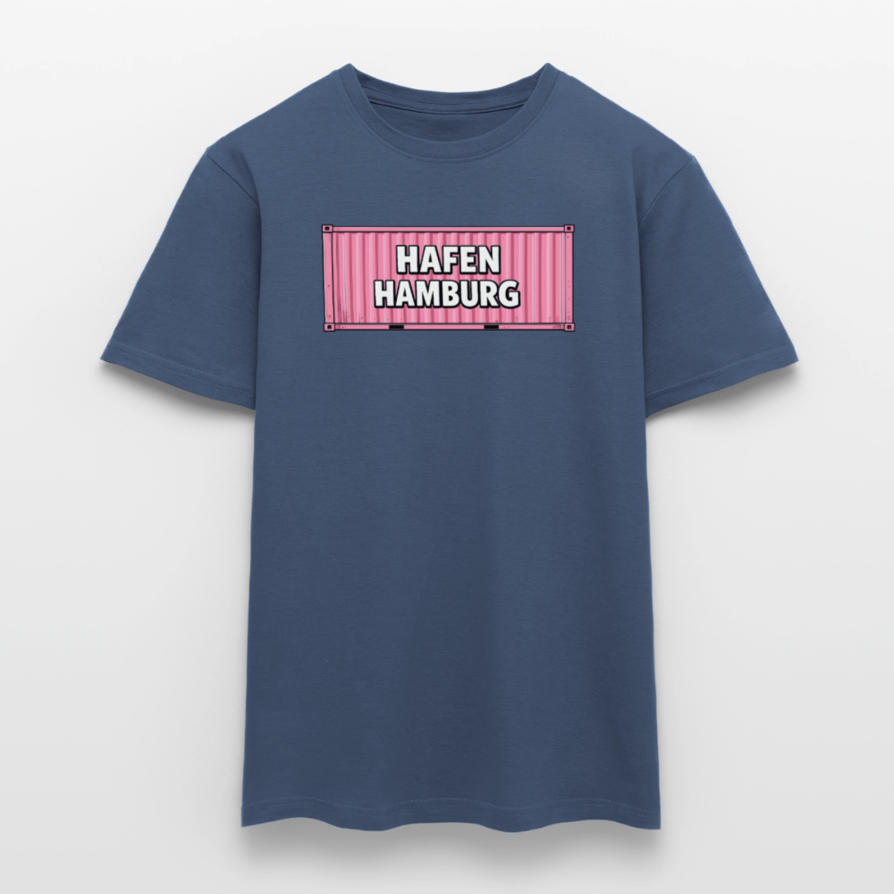 SSW2867Hafen Hamburg Container Pink - Dunkles Denimblau