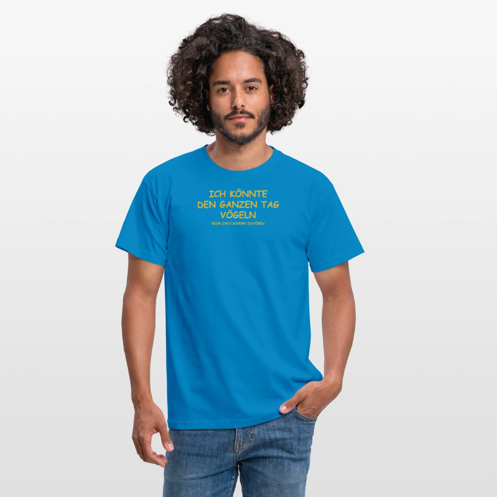 SSW2511ICH KÖNNTE DEN GANZEN TAG VÖGELN - Royalblau