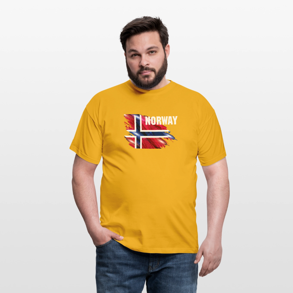 SSW2535 Flag of Norway - Gelb