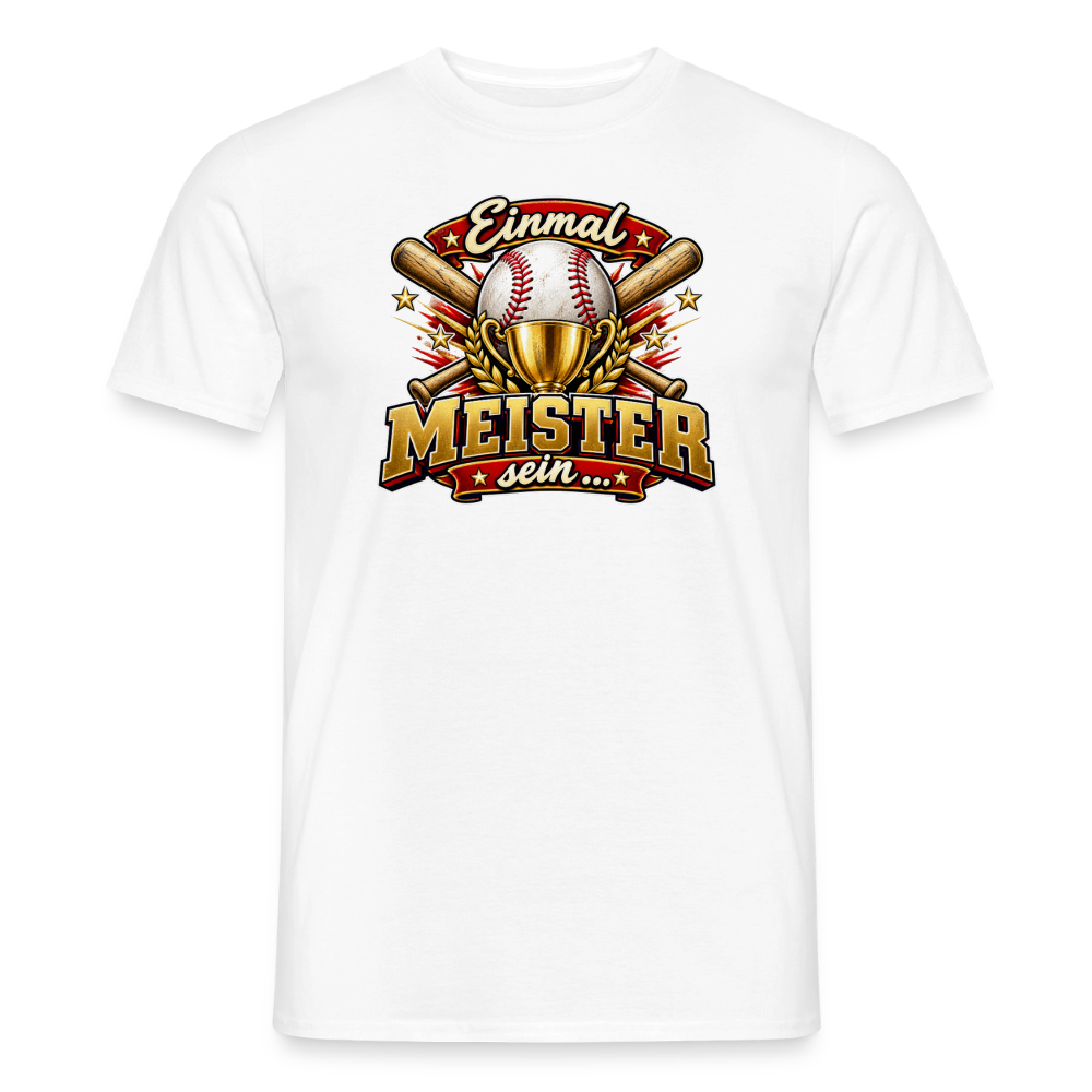 SSW2936Einmal MEISTER sein im BASEBALL - Weiß