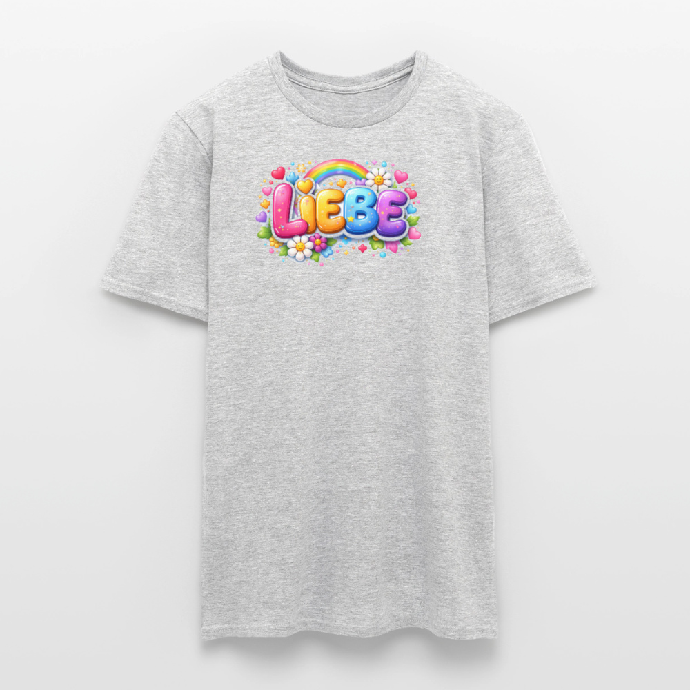 SSW2708Liebe Regenbogen - Grau meliert