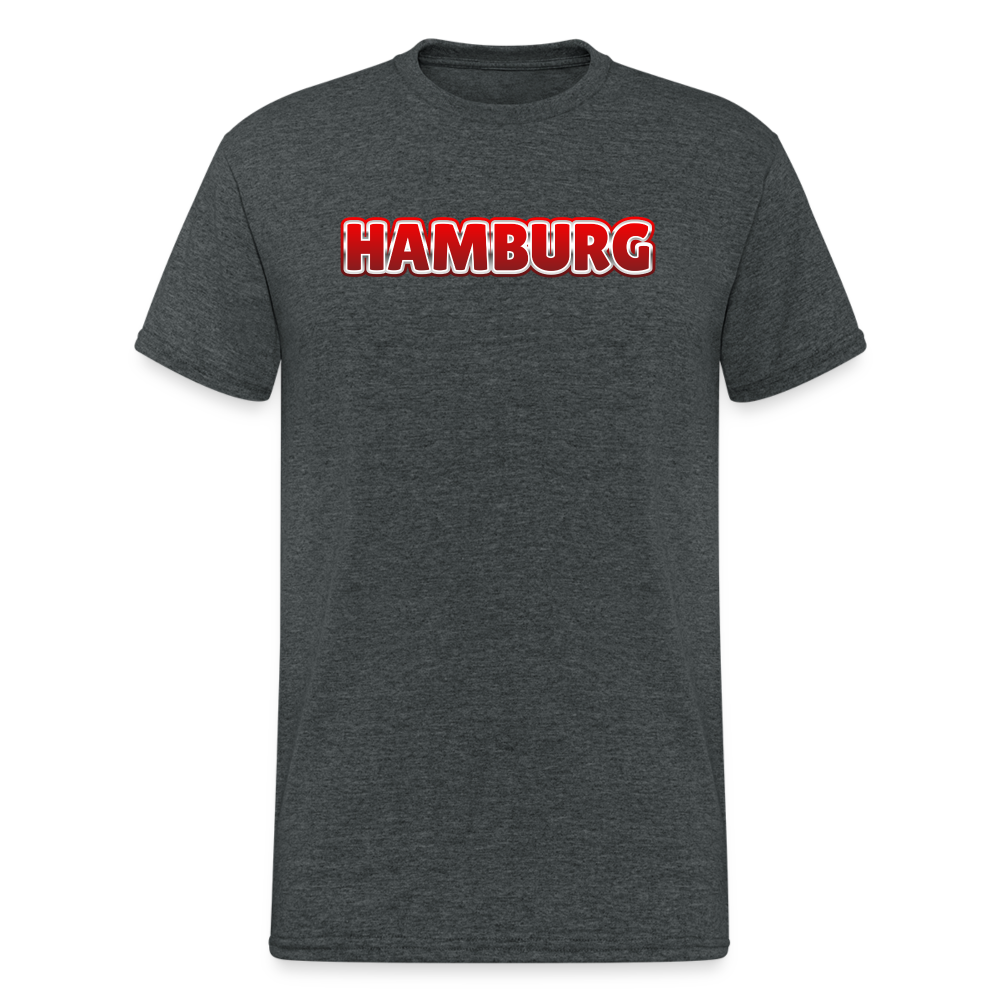 SSW2200 Hamburg Rot - Dunkelgrau meliert