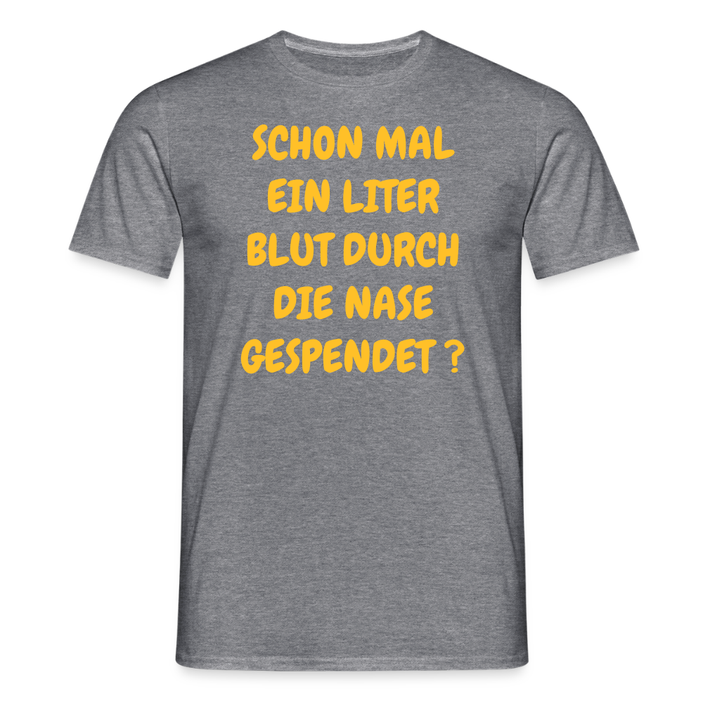 SSW2490SCHON MAL EIN LITER BLUT DURCH DIE NASE GESPENDET ? - Graphit meliert