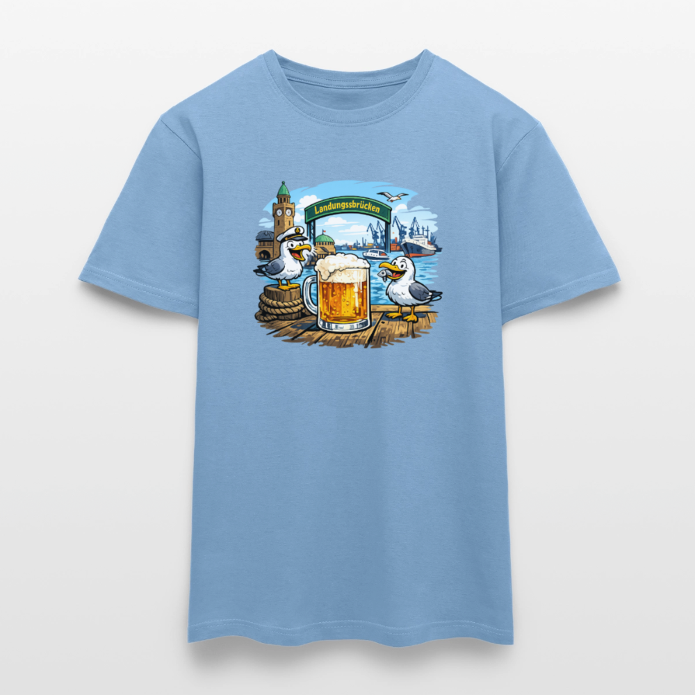 SSW2869Möwen Bier Landungsbrücken - Carolina Blue