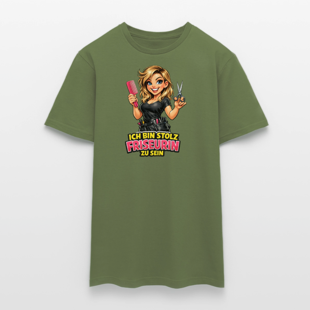 SSW2820 ICH BIN STOLZ FRISEURIN ZU SEIN - Militärgrün