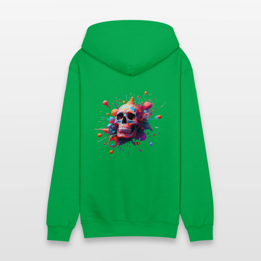 SSW2803 Totenkopf bunt - Kelly Green