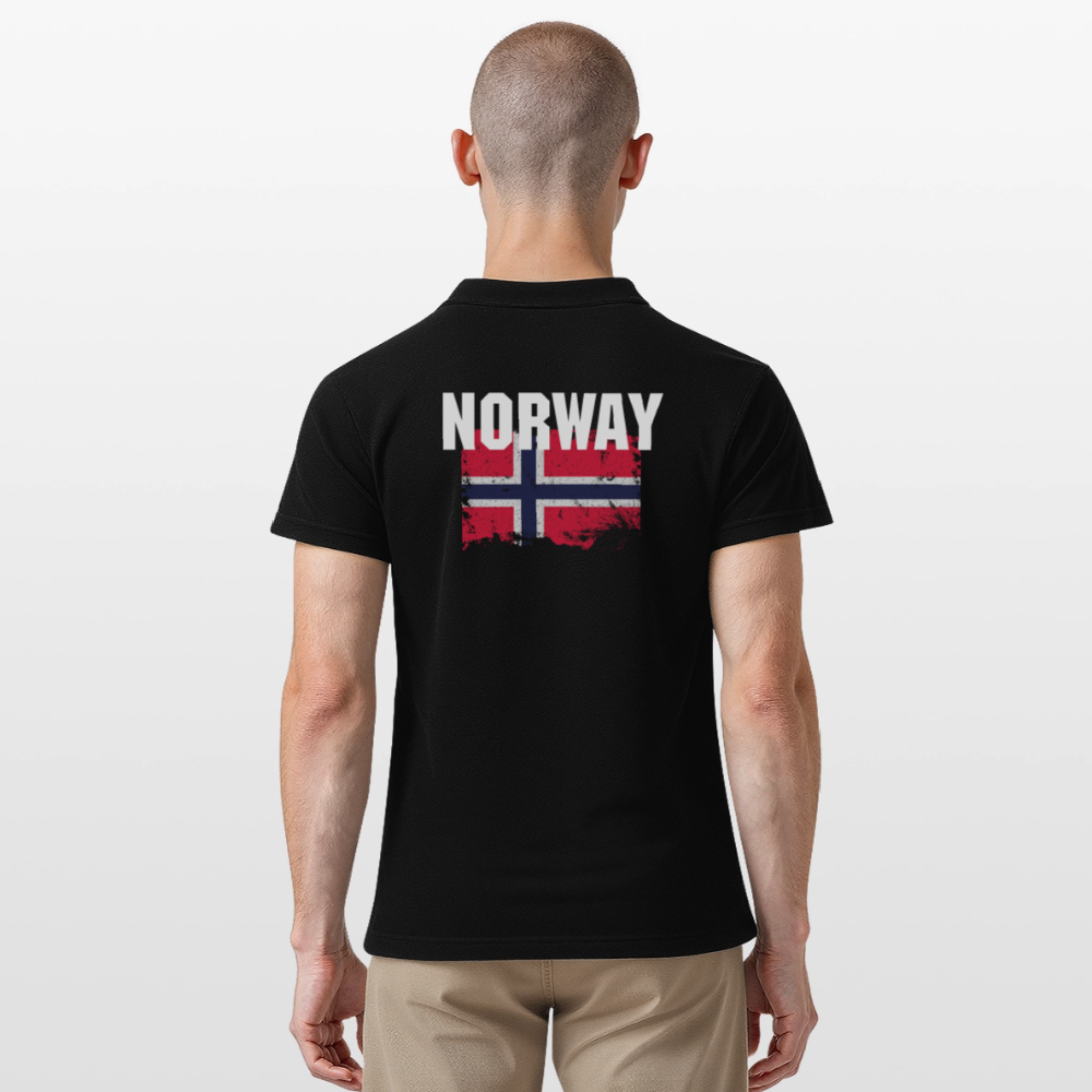 SSW2524 Flag of Norway - Schwarz
