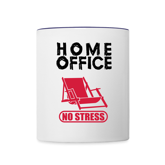SSW2565HOME OFFICE NO STRESS - Weiß/Kobaltblau
