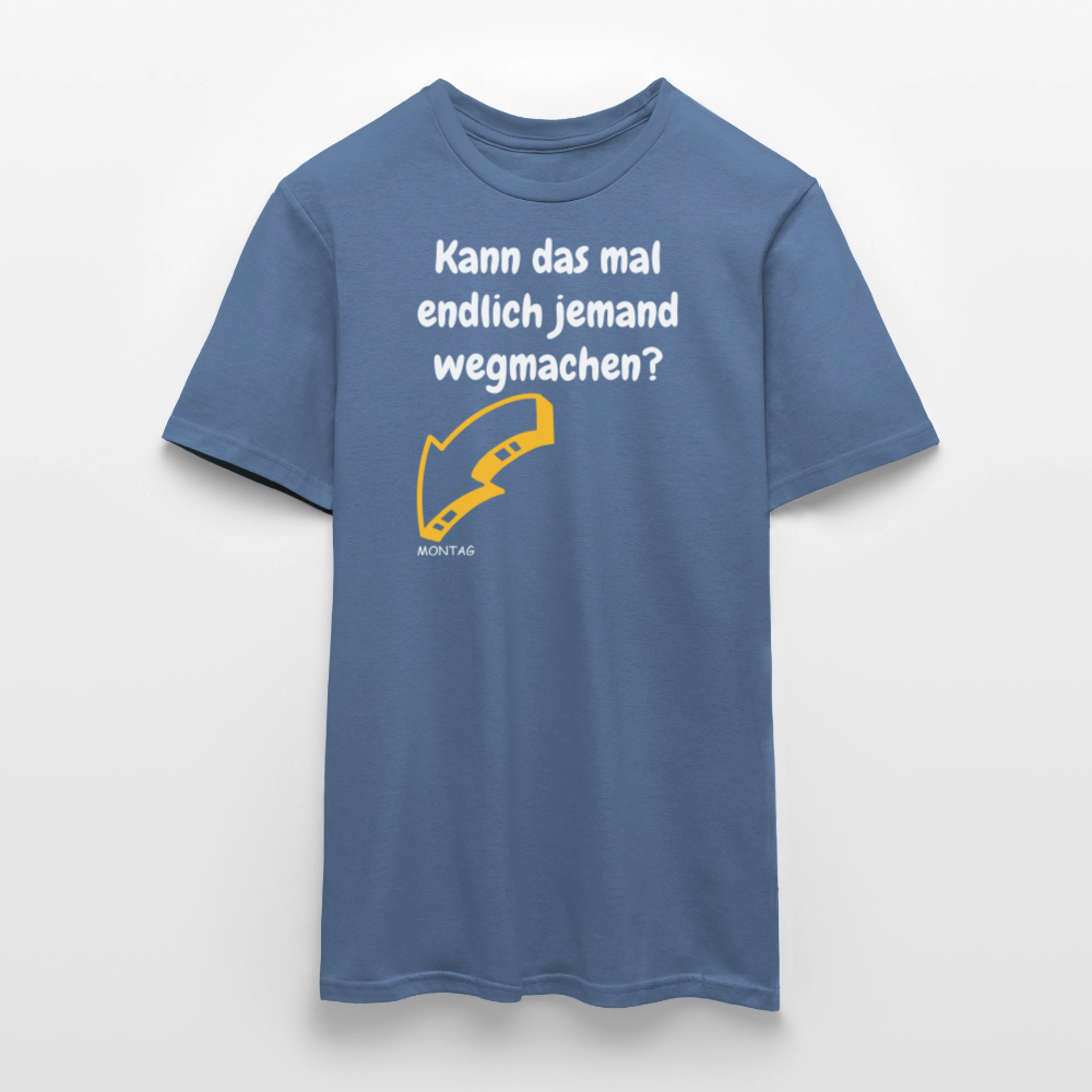 SSW2675Kann das mal endlich jemand wegmachen? - Taubenblau 