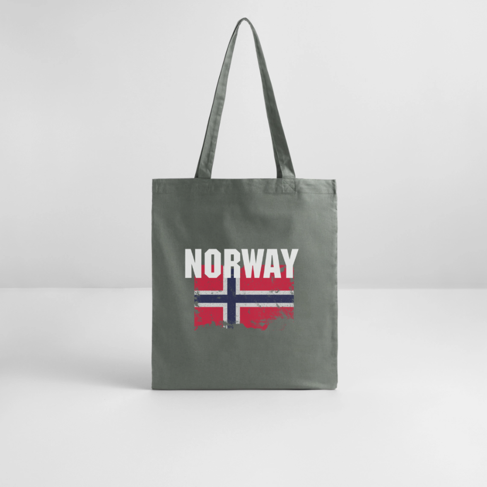 SSW2528 Stofftasche Flag of Norway - Anthrazit