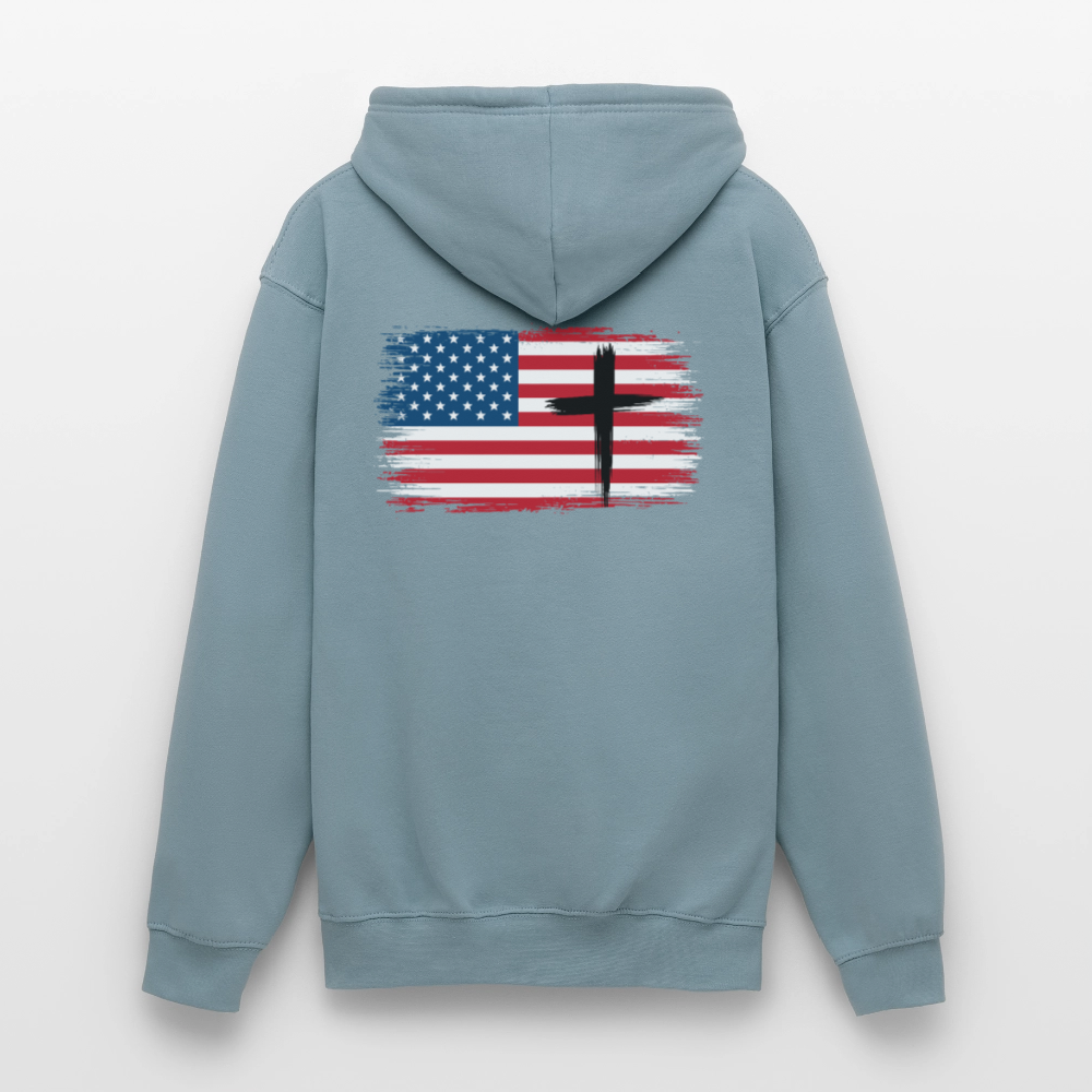 SSW2607 Flag-Cross - Nebelblau