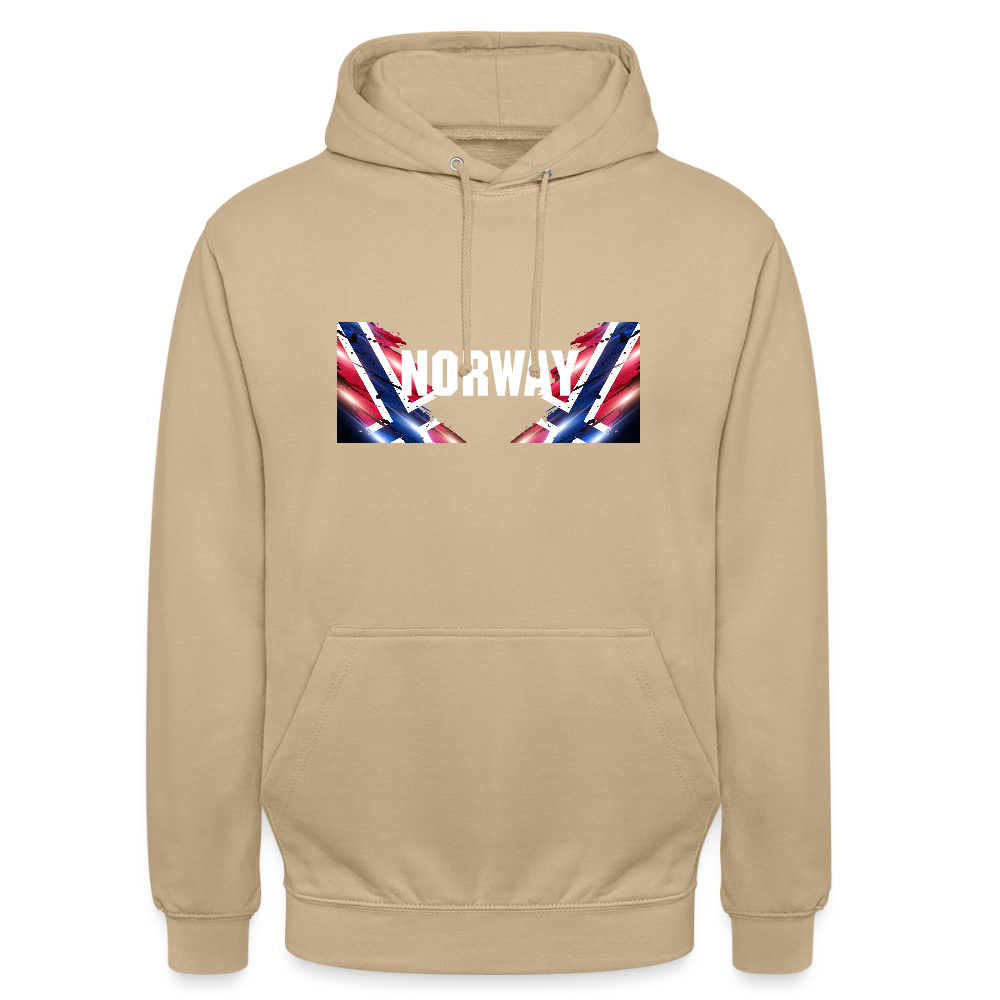 SSW2533 Kapuzenpulli Flag of Norway - Beige