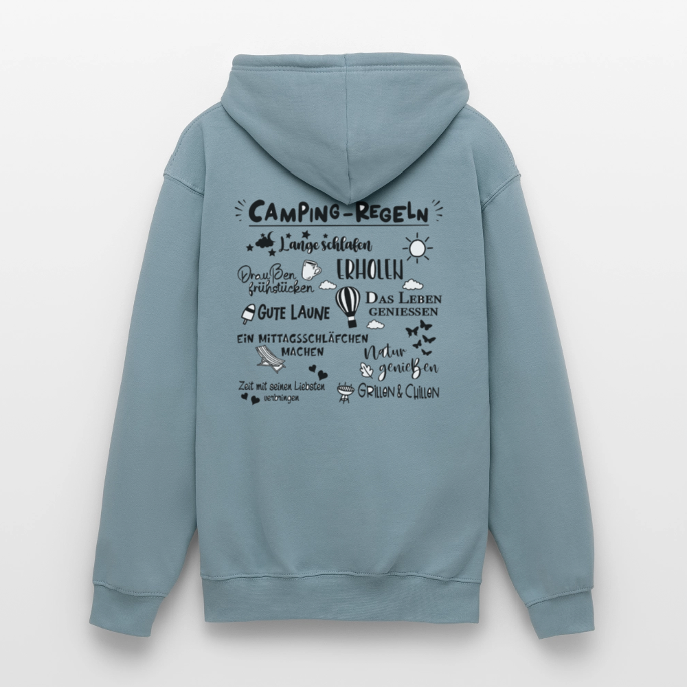 SSW2606 Camping Regeln - Nebelblau