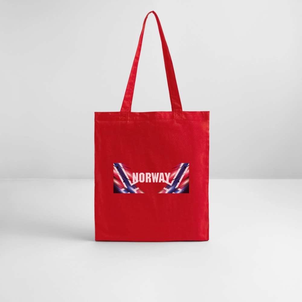 SSW2529 Stofftasche Flag of Norway - Rot