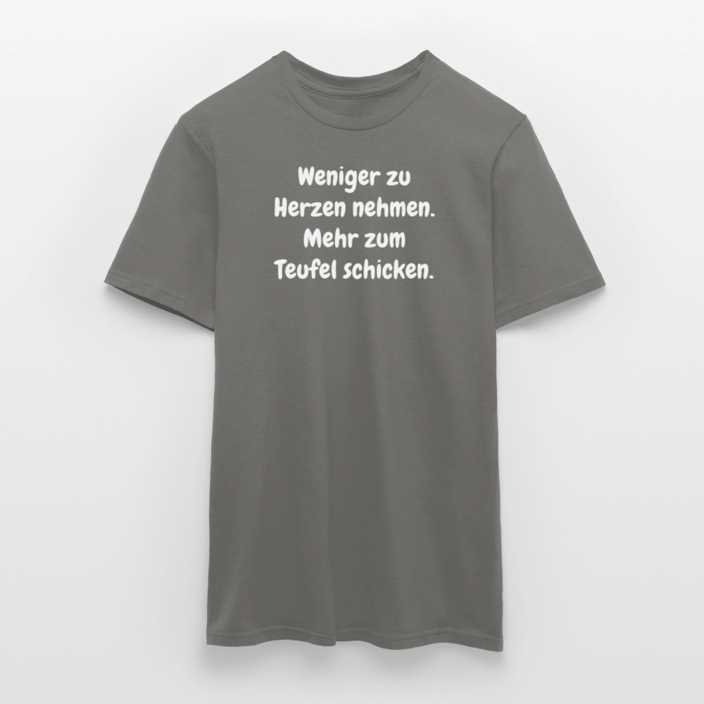 SSW2459Weniger zu Herzen nehmen. Mehr zum Teufel schicken. - Graphit