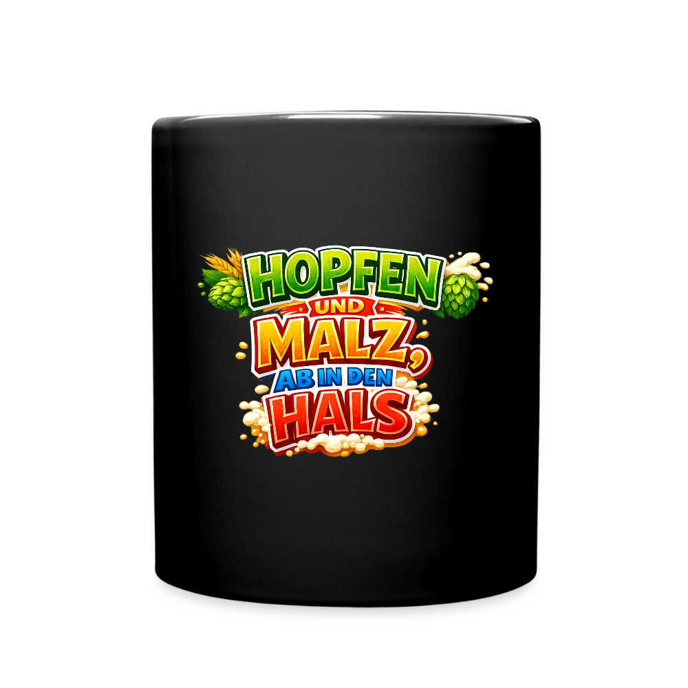 SSW2782 HOPFEN UND MALZ, AB IN DEN HALS - Schwarz