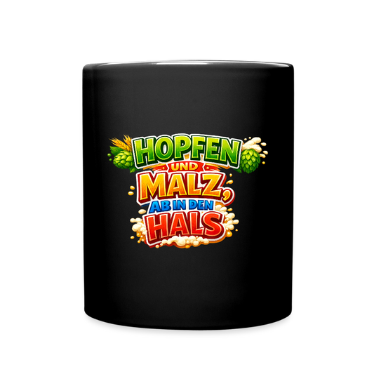 SSW2782 HOPFEN UND MALZ, AB IN DEN HALS - Schwarz