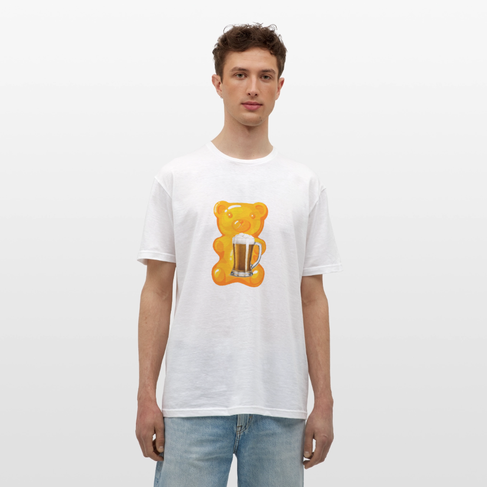 SSW2506Gummibär mit Bier - Weiß
