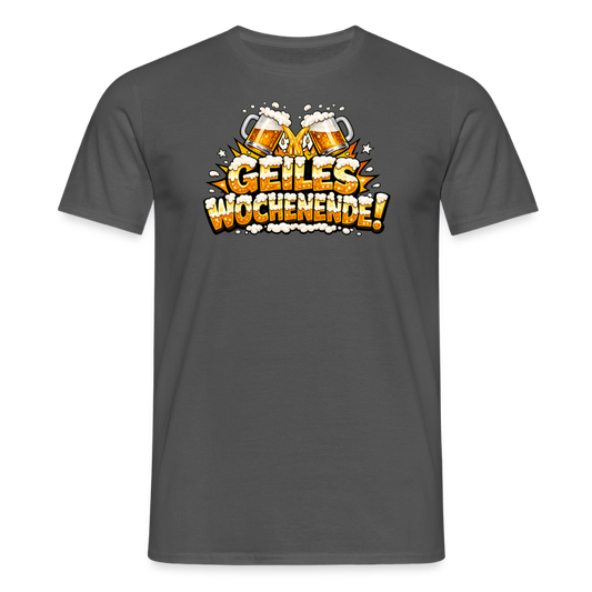 SSW2851 GEILES WOCHENENDE BIER - Anthrazit