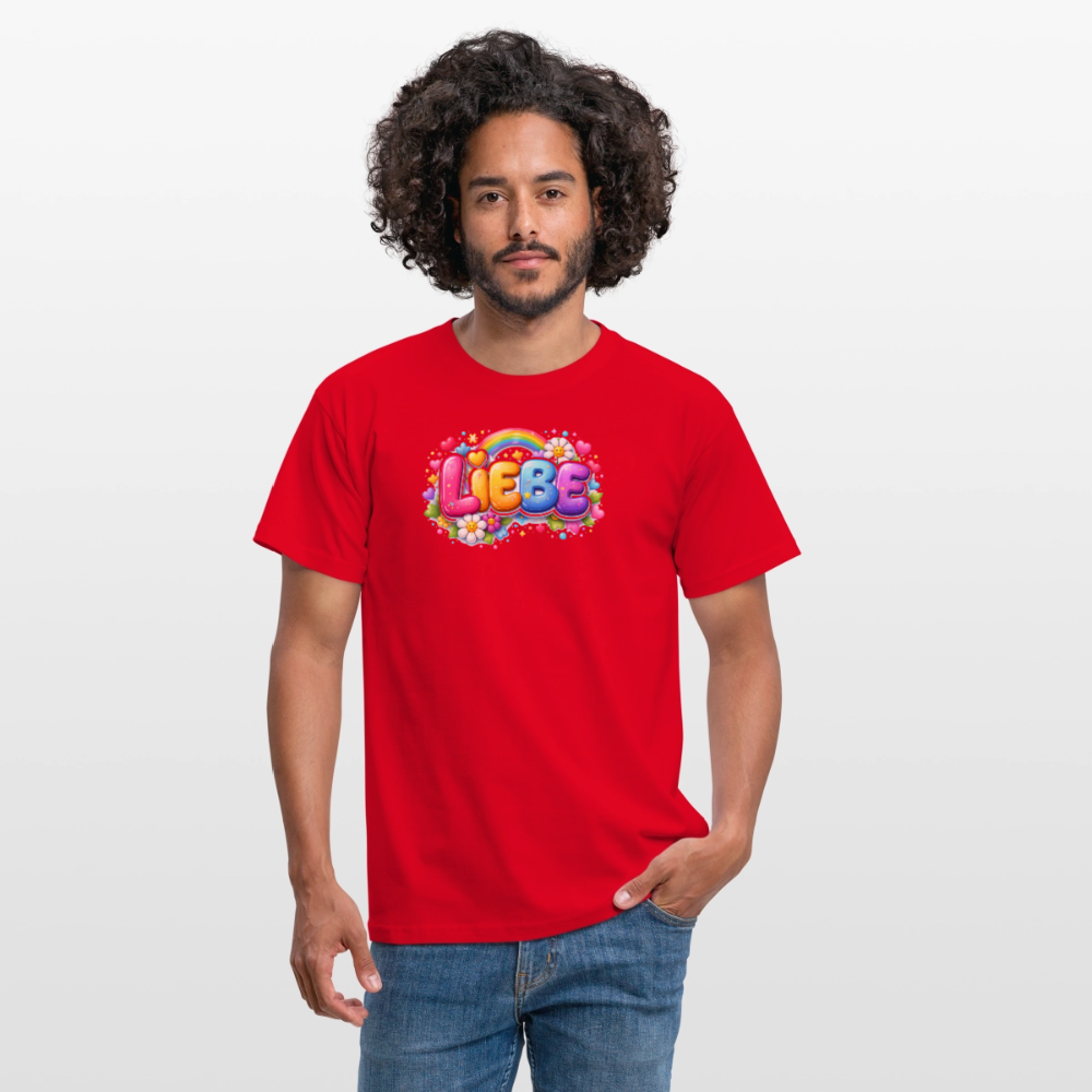 SSW2708Liebe Regenbogen - Rot