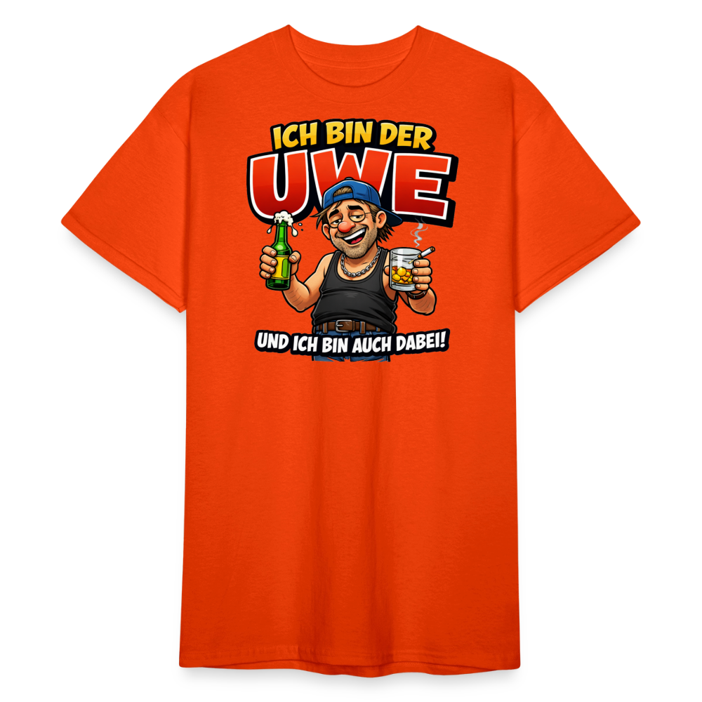 SSW2833 ICH BIN DER UWE - kräftig Orange