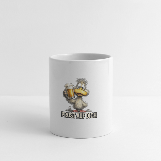 SSW2879Ente Prost auf dich - Weiß