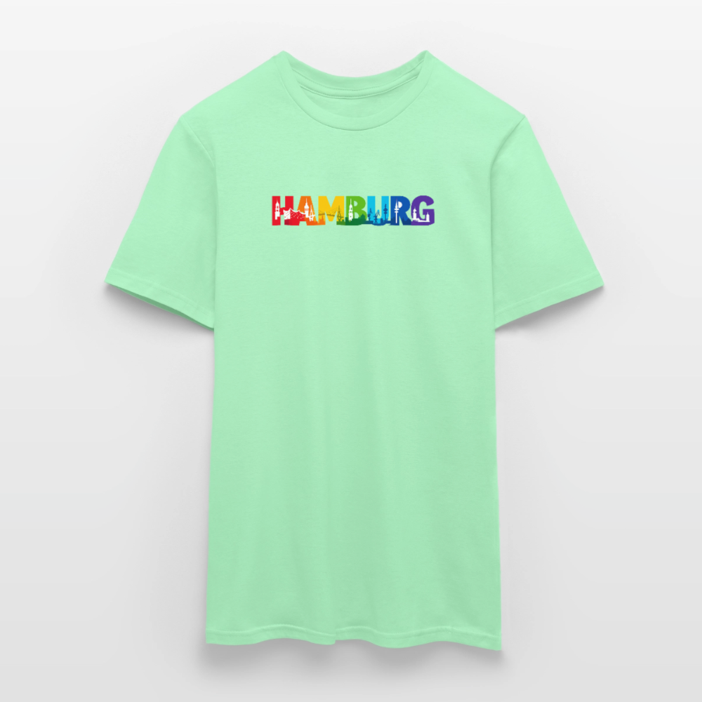 SSW2715 Hamburg mit Hintergrund - Mintgrün