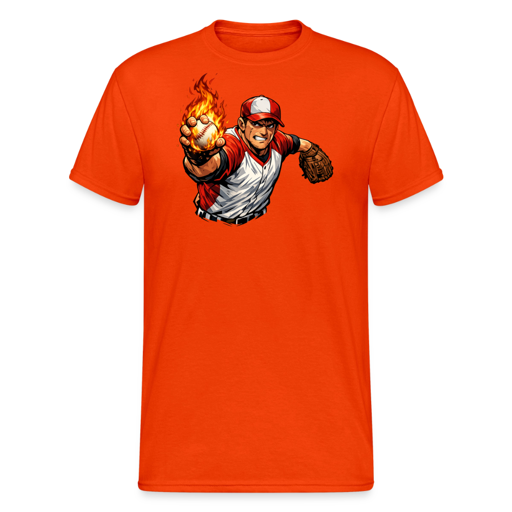SSW2839Feuer Baseball Werfer - kräftig Orange