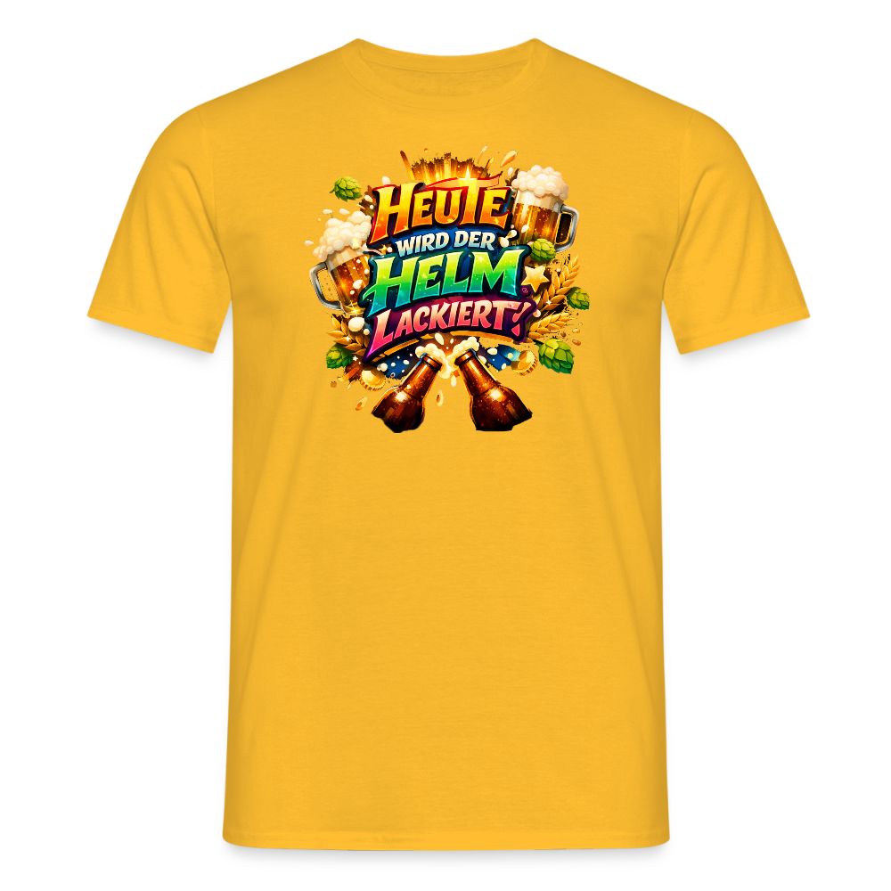 SSW2695HEUTE WIRD DER HELM LACKIERT - Gelb