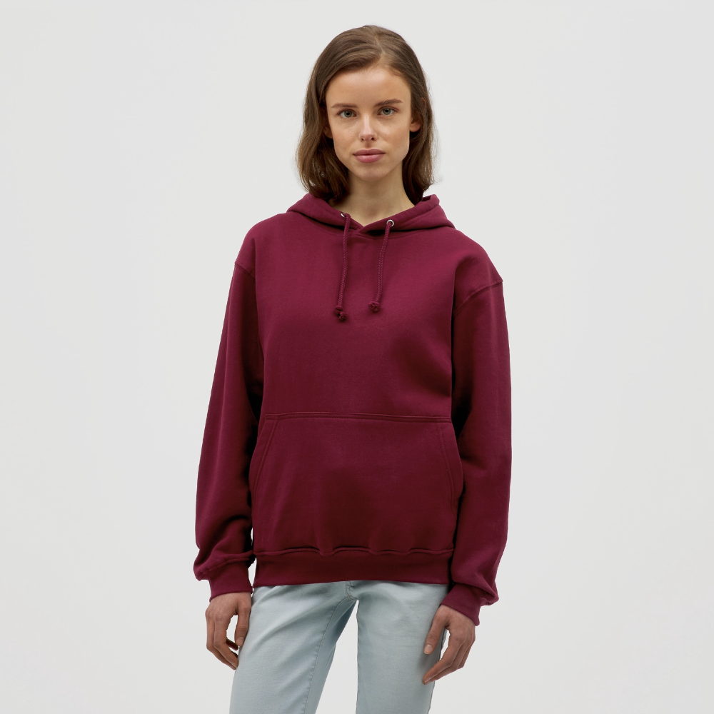 SSW2604 Zu Hause ist wo der Anker fällt Unisex Hoodie - Bordeaux