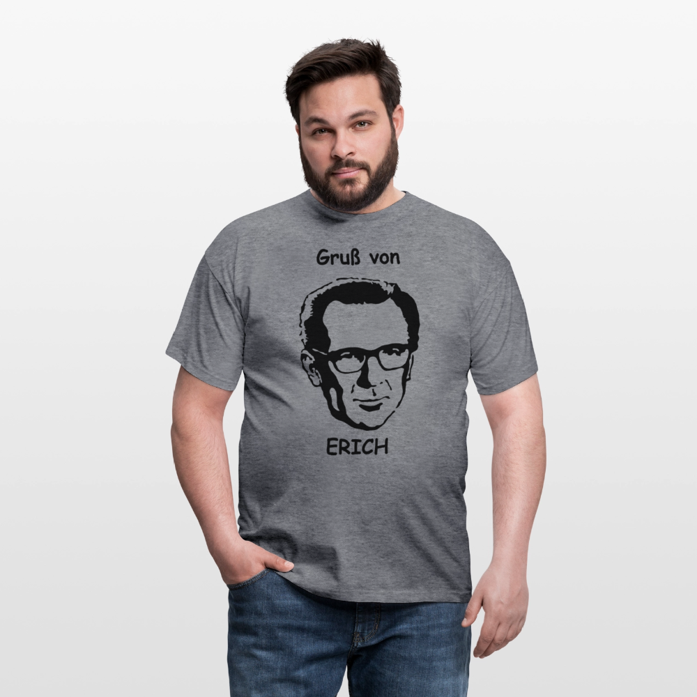 OSSI10 Gruß von  ERICH - Graphit meliert