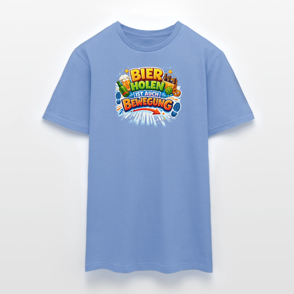 SSW2779 BIER HOLEN IST AUCH BEWEGUNG - Carolina Blue