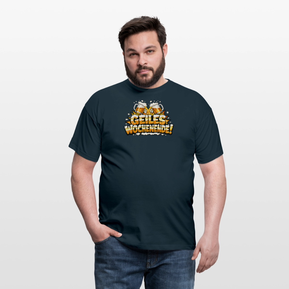 SSW2851 GEILES WOCHENENDE BIER - Navy
