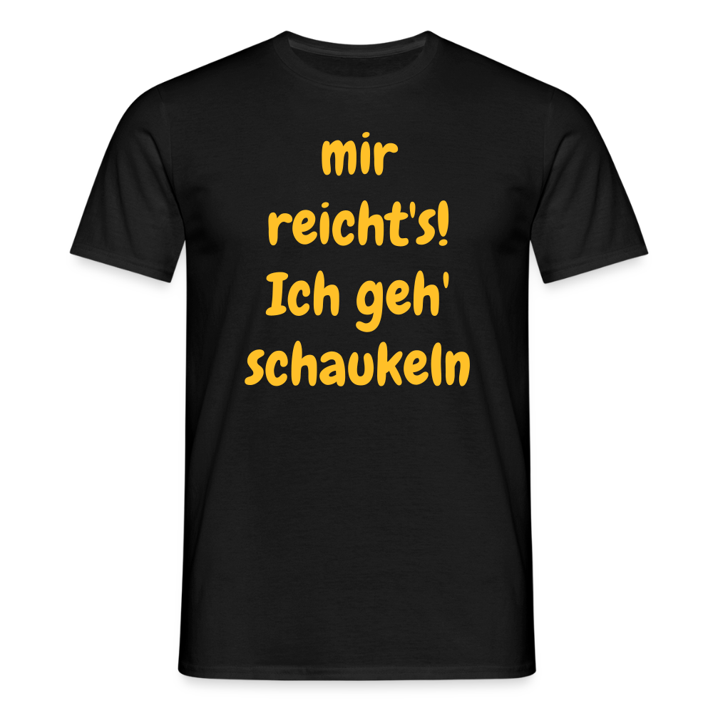 SSW2644mir reicht's! Ich geh' schaukeln - Schwarz