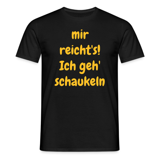 SSW2644mir reicht's! Ich geh' schaukeln - Schwarz