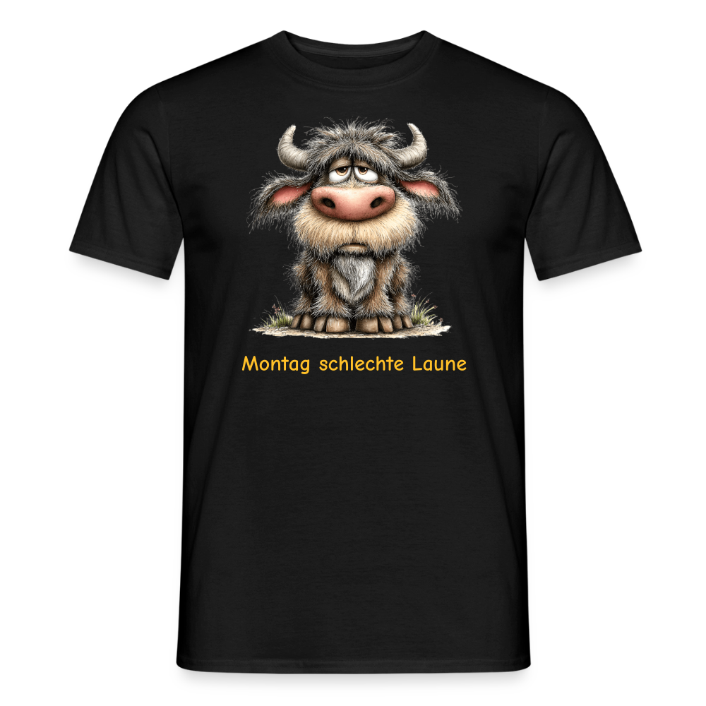 SSW2872Montag schlechte Laune - Schwarz