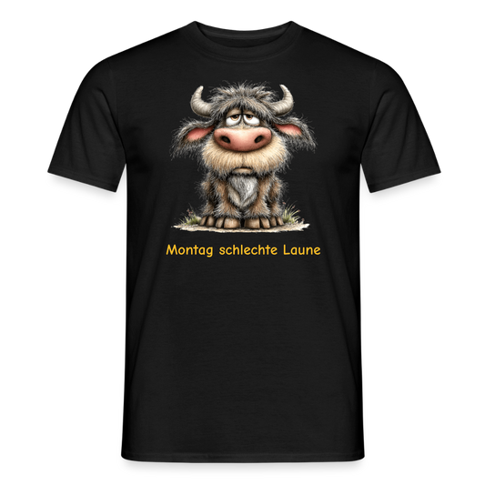 SSW2872Montag schlechte Laune - Schwarz