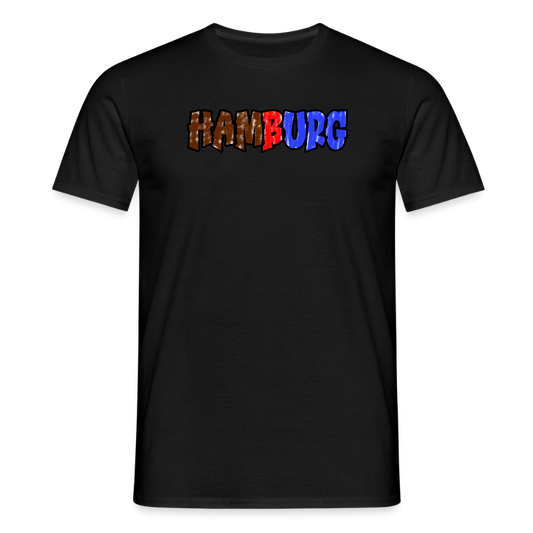 SSW2679Hamburg Braun rot Blau - Schwarz