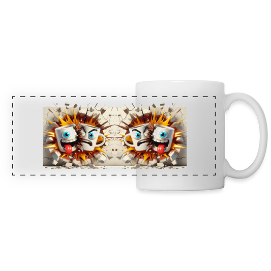 SSW2631Kaffeetassen Verrückt 2 - Weiß