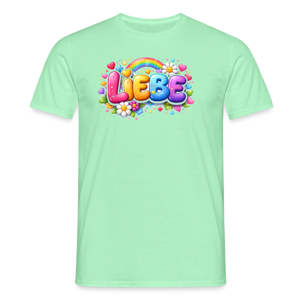 SSW2708Liebe Regenbogen - Mintgrün
