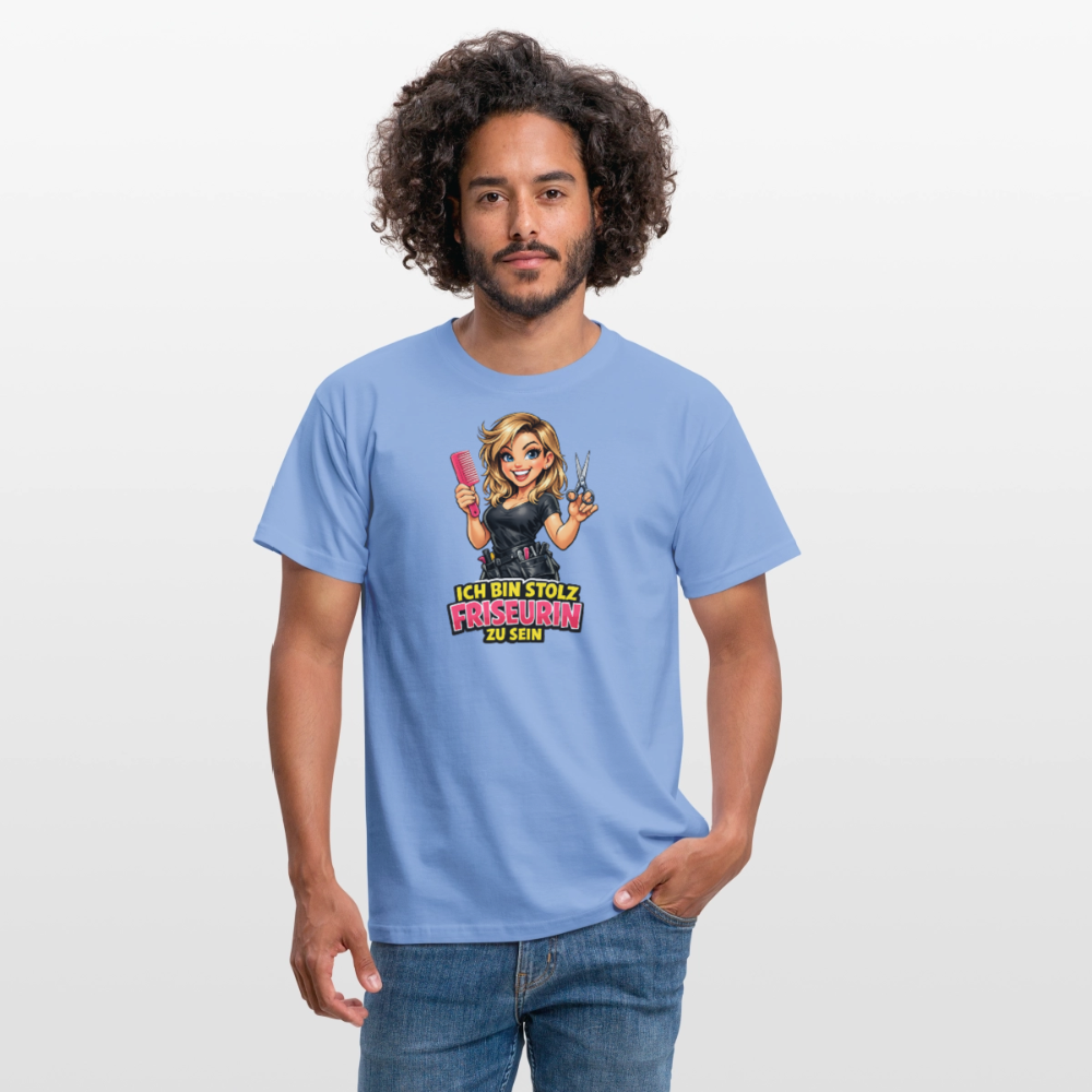SSW2820 ICH BIN STOLZ FRISEURIN ZU SEIN - Carolina Blue