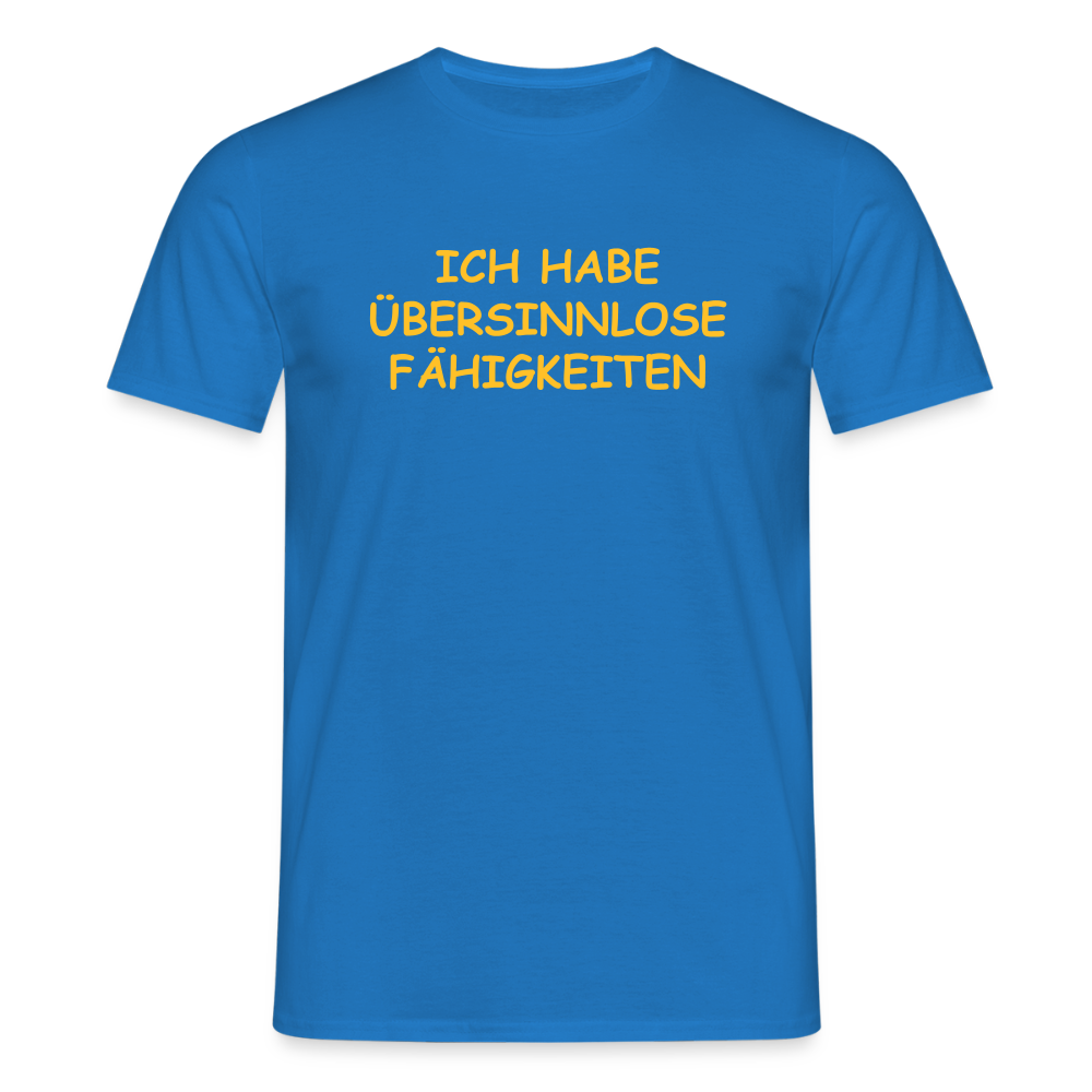 SSW2494ICH HABE ÜBERSINNLOSE FÄHIGKEITEN - Royalblau