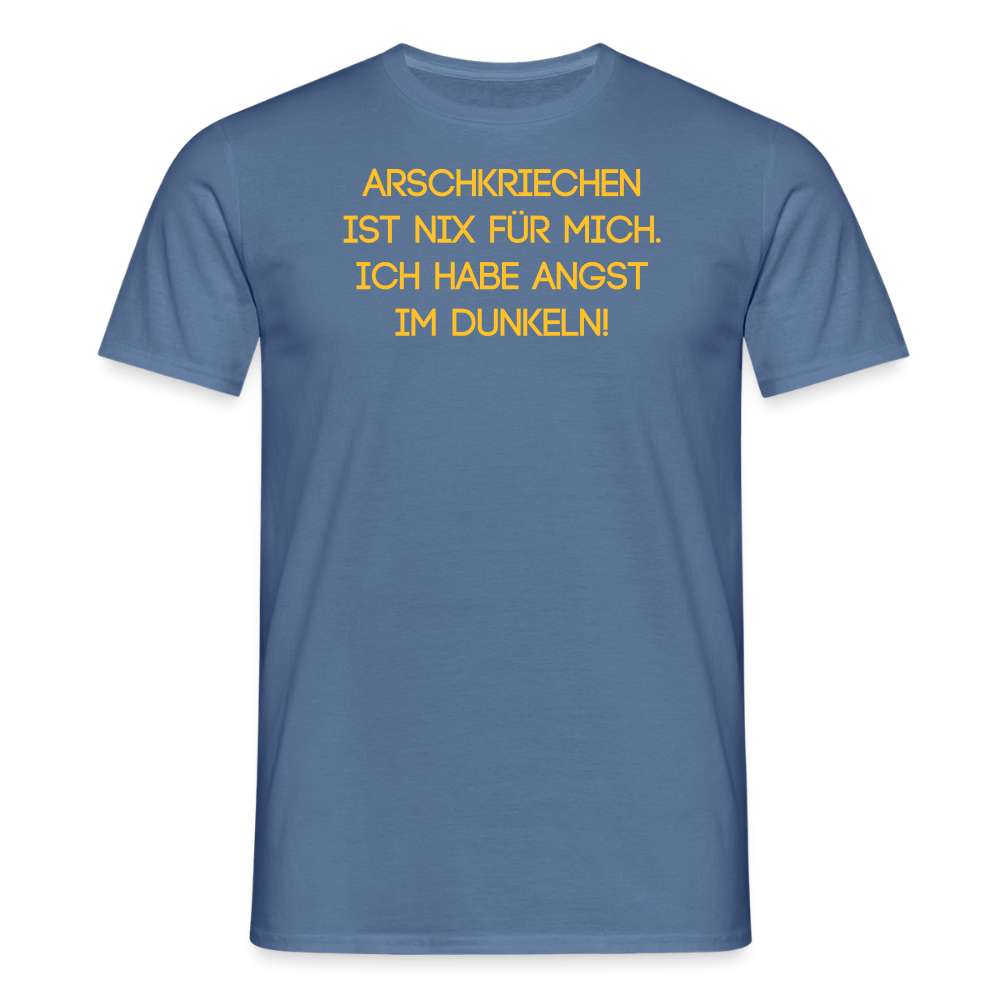SSW2552ARSCHKRIECHEN IST NIX FÜR MICH. ICH HABE ANGST IM DUNKELN! - Taubenblau 