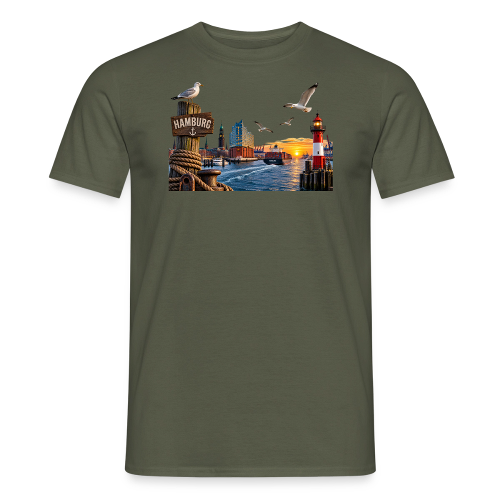 SSW2930HamburgerHafenSonne - Militärgrün
