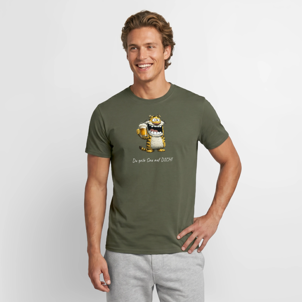 SSW2885Du geile Sau auf Dich! - Militärgrün