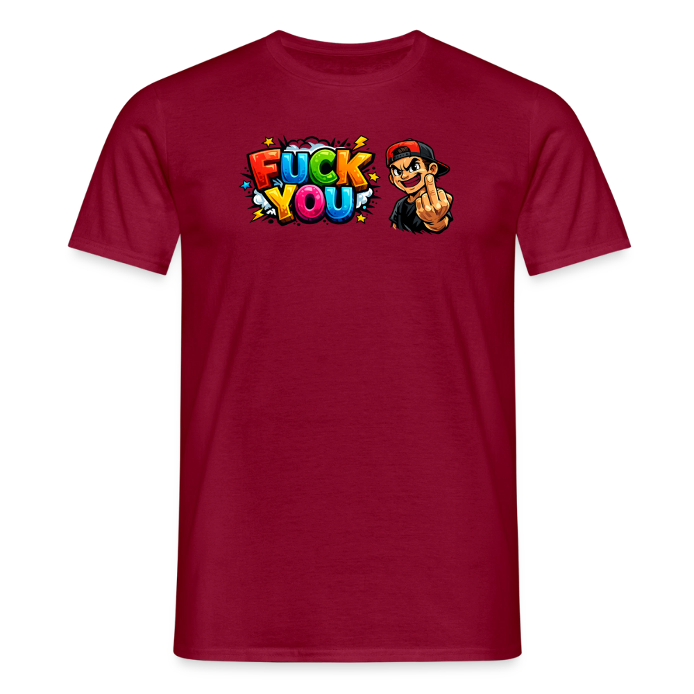 SSW2793 FUCK YOU - Ziegelrot