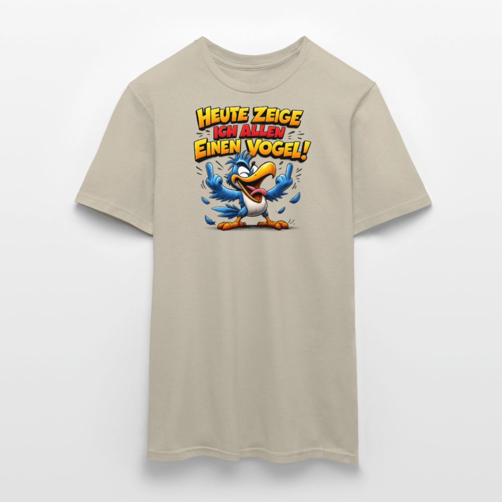 SSW2799 HEUTE ZEIGE ICH ALLEN EINEN VOGEL - Sandbeige