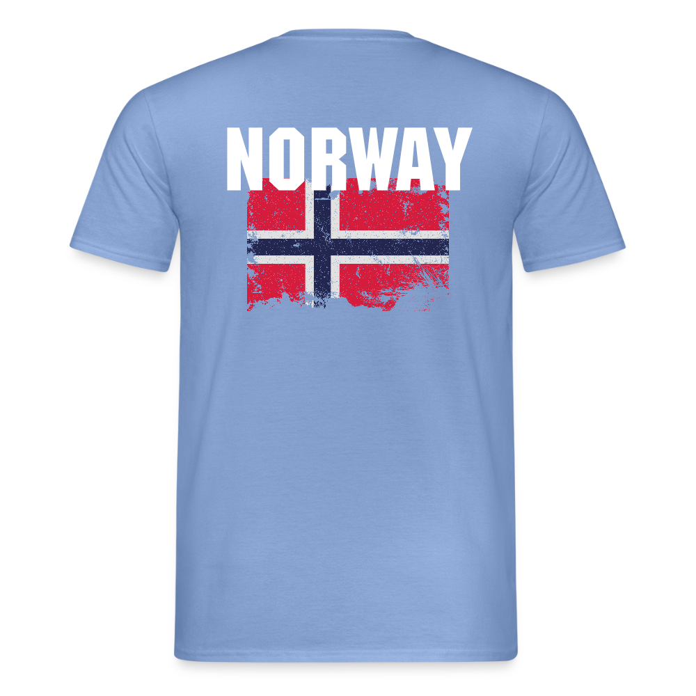 SSW2523 Flag of Norway - carolina blue