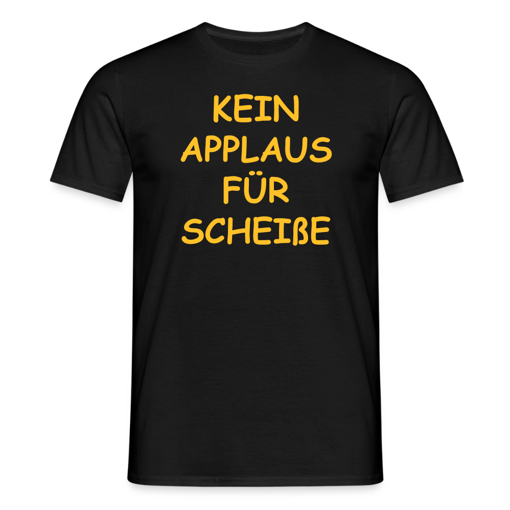 SSW2513KEIN APPLAUS FÜR SCHEIßE - Schwarz